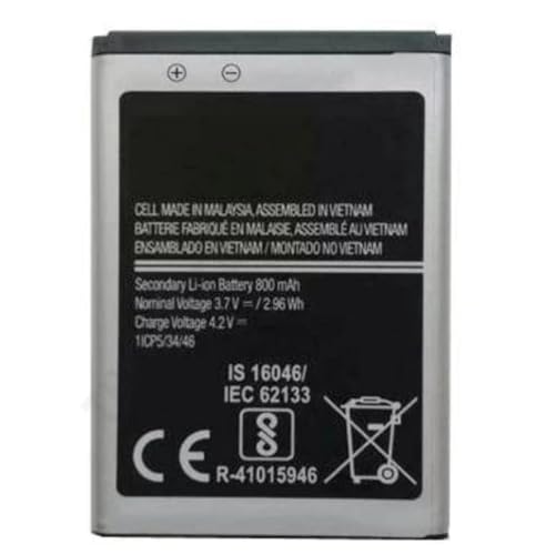 Image of THE BATTERY STORE Original AB463446BN Battery for Samsung Guru X200 GT-E1200Y C512 X208 1258 1250 S3030 E3100 S5150 X210 X160 S208 F519 Battery with 1 Year Warranty*** (PR63)