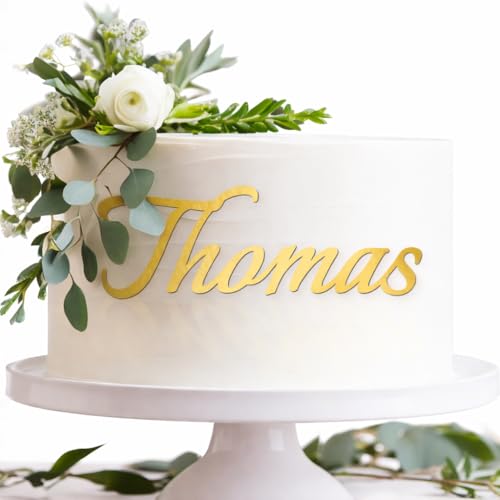 Face topper de gâteau d'anniversaire avec prénom personnalisé, finition pailletée ou brillante, cake topper, cake design, décoration, joyeux anniversaire, fête