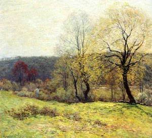 Peinture à l'huile Lenghtening Shadows William Metcalfe une émotion poétique chez vous