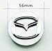 TSD 4PCS 56mm Wheel Center Hub Caps Cover for Mazda
