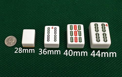 Mesa automática vintage para Mahjong, madera, 40mm miniatura 6