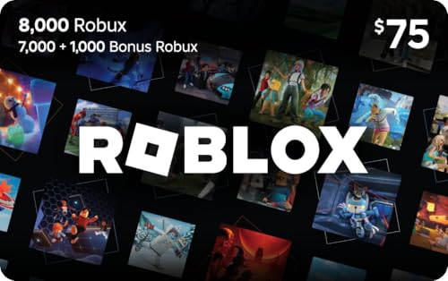 Roblox Digital Gift Card - 8,000 Robux [Includes Exclusive Virtual