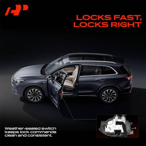 Image of A-Premium Front Right Passenger Side Door Lock Actuator | Compatible with Hyundai Veracruz 2007-2012 Sport Utility