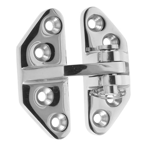 Abaodam Heavy Duty Stainless Steel Door Hinge for Boats Rvs and Trailers Versatile Easy to Install Durable Hinge for Reliable Performance Various Settings