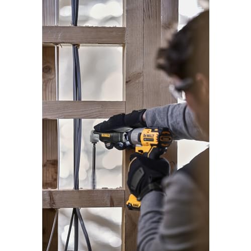 Dewalt Impact Winkelvorsatz für Schlagschrauber DT20500 (1/4 Sechskant, schlagfest, performt mit bis zu 43Nm Drehmoment, für den Einsatz auf Akku-Schlagschraubern)