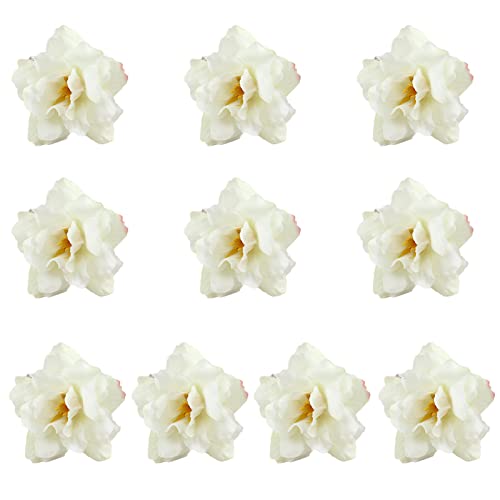 Flor de simulación 10pcs Chic Todo Match Aspecto Vivo Alegre Simulación Flor Beige Cover