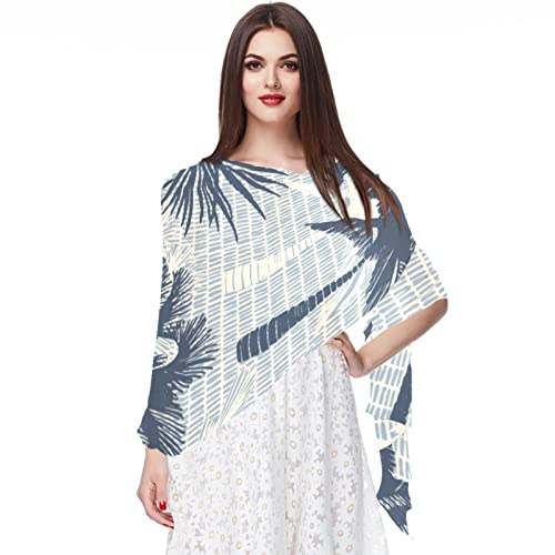 Foulard en mousseline de soie femme motif floral idée cadeau idéal multicolore