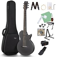 Ｅnya Nova Go アコースティックギター、カーボン一体成型トラベルギター Amazon | ENYA NOVA GO Black アコースティックギター カーボン