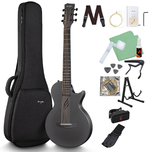 Amazon | ENYA NOVA GO アコースティックギター初心者セット Black