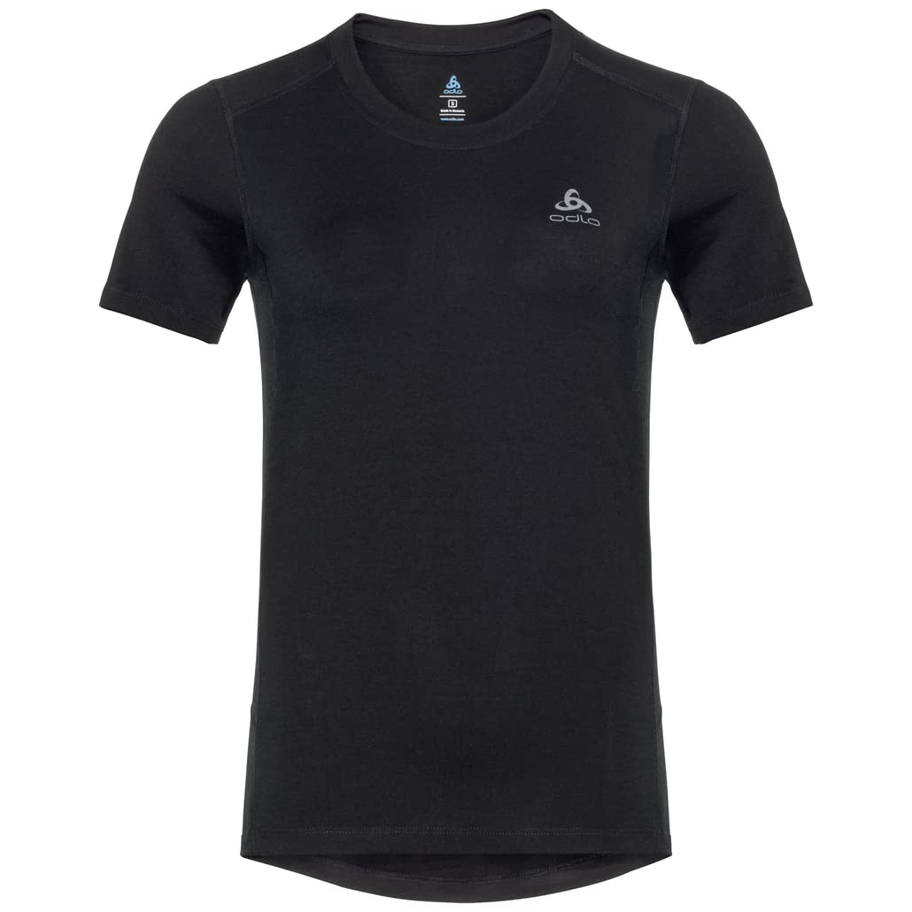 Odlo Damen 100% Merino 200 Gramm_110821 Funktionsunterwäsche Kurzarm Shirt (1er Pack)