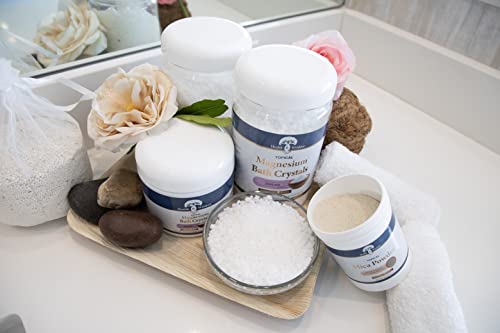 Health And Wisdom Magnesium Flakes Bath Crystal 28 Oz | Excellent Magnesium Supply | Provide Relief | Back, Muscle And Stiffness | Natural | Pure | Great For Muscles And Joints | Tension & Fatigue #TOP2