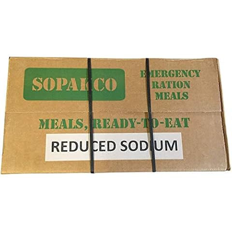 SoPakCo MRE Meals Ready To Eat Case Pack of 14 For Survival And Emergency Cover