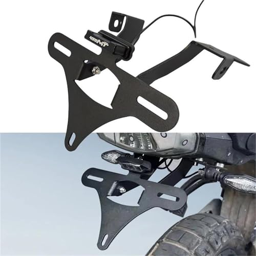 Support de plaque moto CFMOTO 450MT rigide anti-vibrations 2024 2025