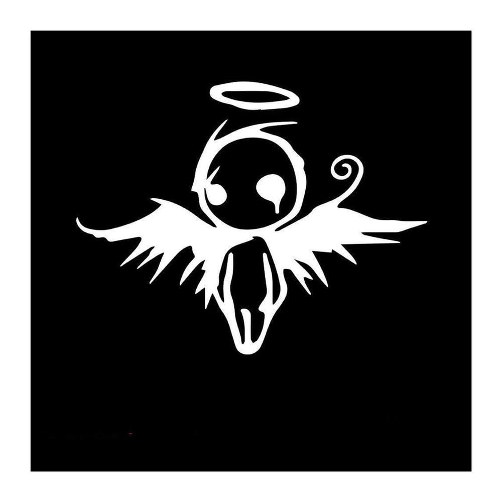 Car Sticker Sigh Body Window Auto Decoration(White,28cmX36cm)