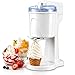 Electric 1.0 Qt Soft Serve Ice Cream Machine with Freezer Bowl, Countertop Ice Cream Maker Machine, Homemade Ice Cream Swirl, Sorbet & Frozen Yogurt Maker, Easy to Clean,Fast Churn 20-35 Minutes
