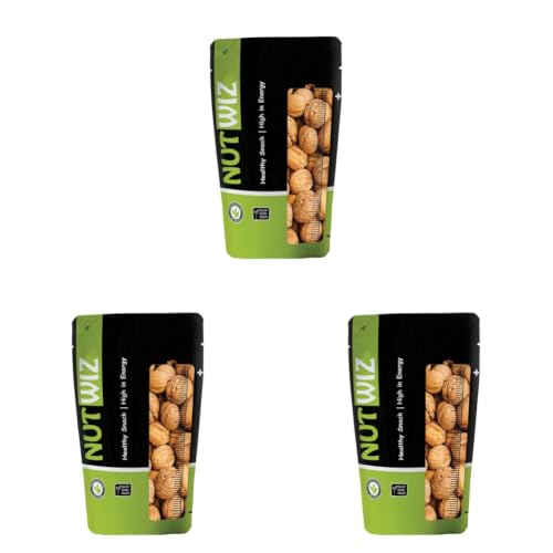 Image of Nutwiz Premium Nuts (Shelled Walnut /Sabut Akhrot, 200g) (Pack of 3)