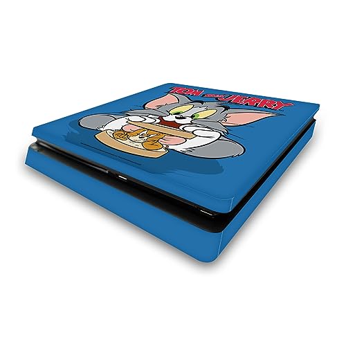 Skin PS4 Slim Tom and Jerry autocollant de jeu anti-rayure Head Case Designs