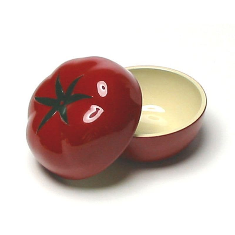 Small Kawaii Fruit shaped Container with lid Lacquerware Tomato