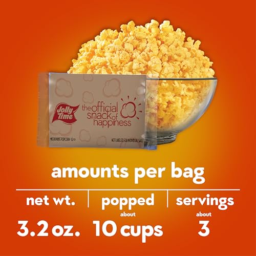 Jolly Time The Big Cheez, Cheddar Cheese Microwave Popcorn thumb #5