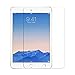 KIQ iPad Air/Pro 9.7/5th/6th Tempered Glass Screen Protector 0.30mm 9H case-Friendly self-adhere Easy to Install with Cleaner Cloth for Apple iPad Air 1/2, Pro 9.7, 5th(2017) 6th(2018) Gen