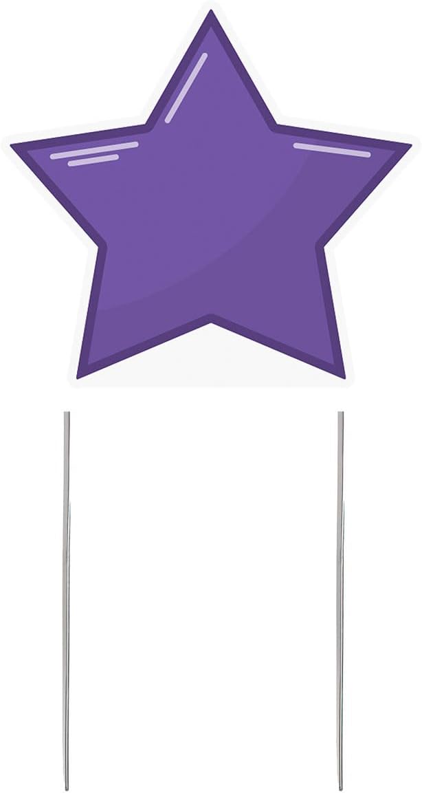 Anderson's Large Balloon Cluster Yard Sign, 30 Inches, Yard Card, Outdoor Décor, Lawn Décor