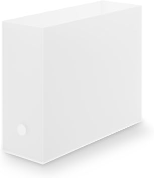 MUJI 15930883 Polypropylene File Box, Standard Type, for A4, Approx. Width 3.9 x Depth 12.6 x Height 9.4 inches 10 x 32 x 24 cm, Clear