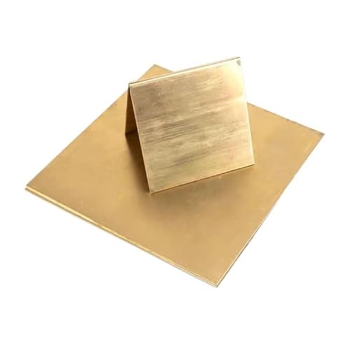 1pcs Premium Brass Sheet - Durable and Smooth Surface for Welding and Precision Parts | Multiple(300x300x8mm)