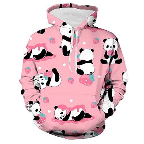 Panda Pullover Hoodie Graphic Hooded Sweatshirt Hoodies for Women Panda Pullover Hoodie Graphic Hooded Sweatshirt Hoodies for Women