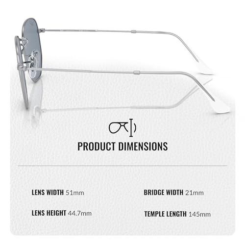 Image of Ray-Ban RB3548N HEXAGONAL FLAT LENSES Square-Round Shape Sunglasses for Men & Women with Official Eyewear Kit