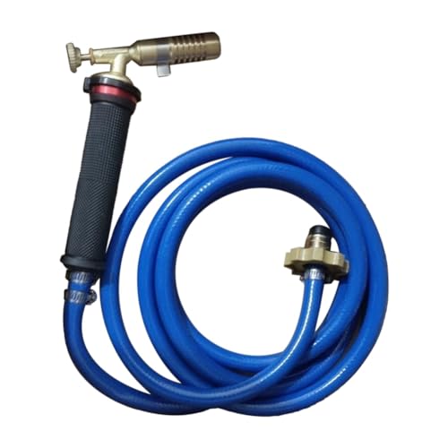 Mcclellanty Soplete de Soldadura por Llama, Herramienta de Soldadura de Cobre y Aluminio, Soplete de Gas Propano Licuado para Metales Preciosos, Soplete de Gas para Fundir