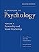 Handbook of Psychology, Personality and Social Psychology