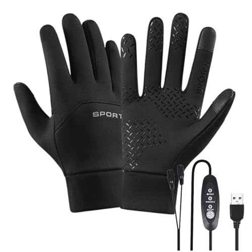 Gants chauffants hiver anti-froid pour la conduite et le ski en extérieur
