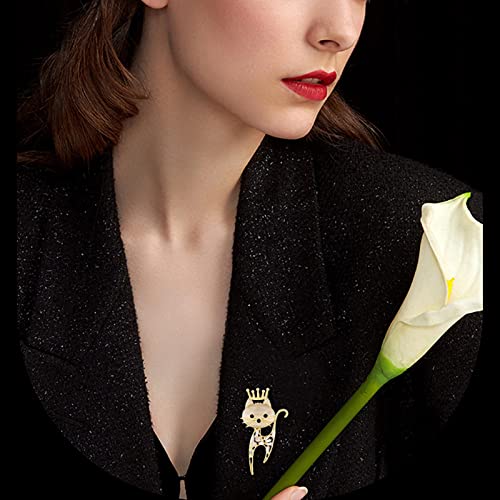 Image of Brooches And Pins For Women Fashion Elegant Flower Broches Lady Costume Jewelry Brooch Pins