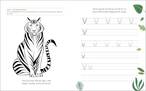 Save 35% on Print Penmanship Workbook for Kids with Fun Animal Facts - Image 7