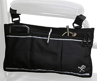 Pembrook Wheelchair Side Bag with Pouches - Great for Electric Wheelchairs, Electric Scooter