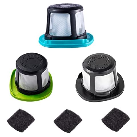 PURexpert Replacement Reusable Filter Kit for Bissell Adapt Ion Stick Vacuum Filter and PowerLifter Ion Pet Filter and Featherweight XRT Stick Vacuum and Readyclean Cordless Stick Vac (3 Pack) Cover