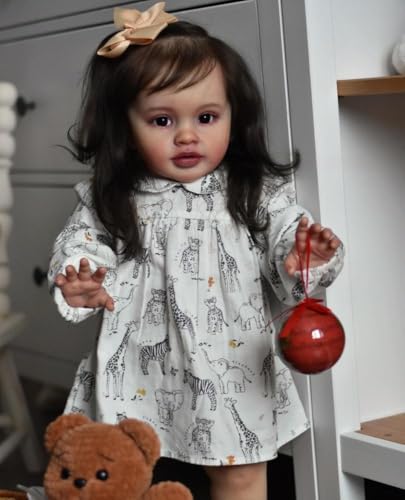 Muñeca Reborn Realista Bebé Niña 26 Pulgadas miniatura 2