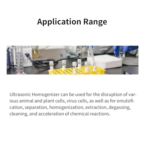Ultraven UH-100-00101 Ultrasonic Homogenizer,Ultrasonic Cell Processor,Ultrasonic Disruptor,Ultrasonic Mixer,Ultrasonic Vortex,Dh96-Iinch thumb #4