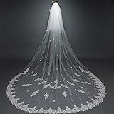 Durch das Schneidkante des Kamms ist es leicht, an den Haaren zu befestigen. Der Stoff ist professionell aus weicher Tüll, weich, aber nicht steif.