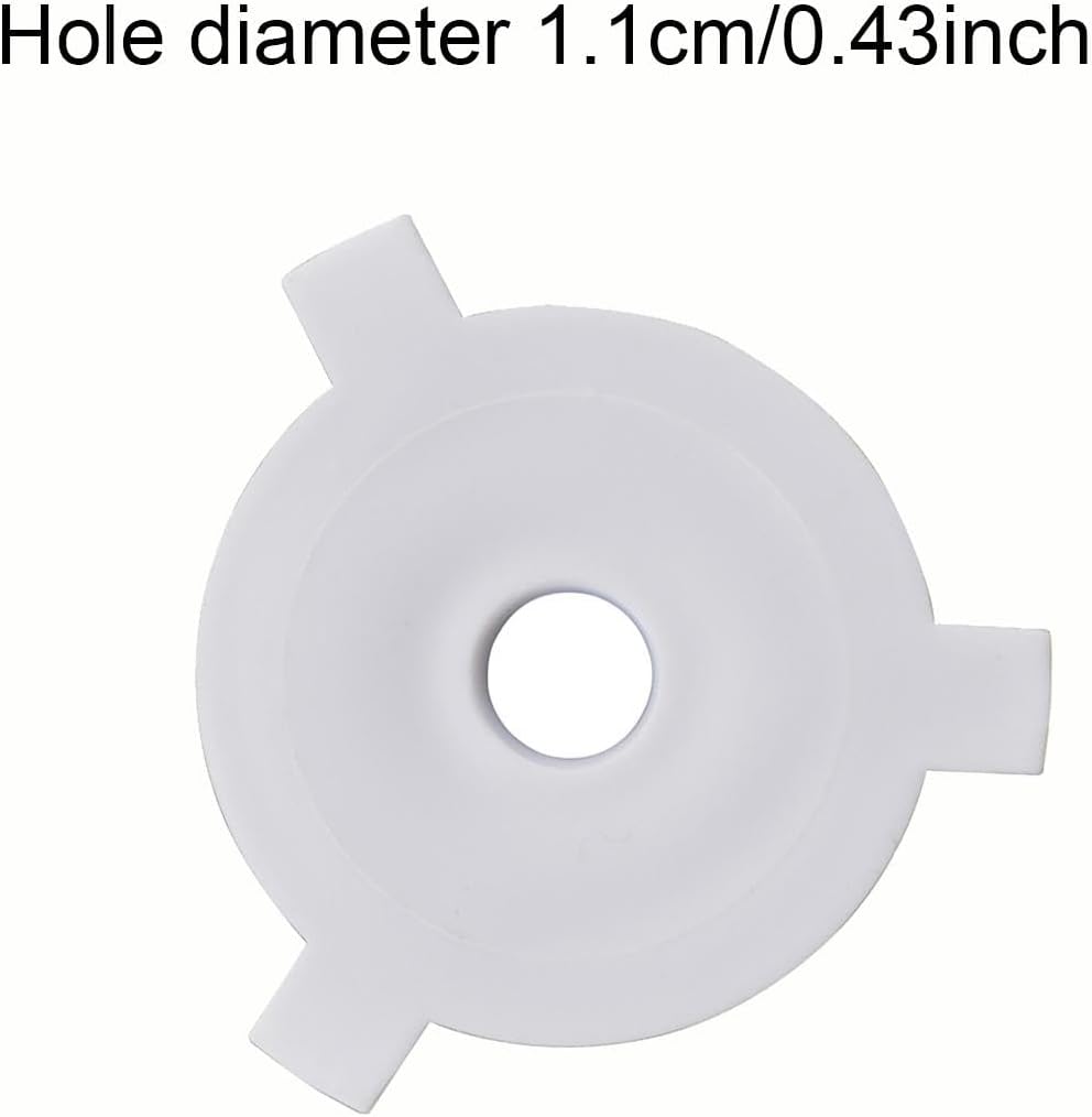 10 Pieces Lamp Shade Reducer Rings,Lampshade Rings Converter,Lamp Accessories,Light Shade Replacement Washer Adapter, E27 to 11mm