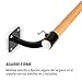 Klarfit Barre Mur - Barra de ballet, Montaje en pared, Largo 110...