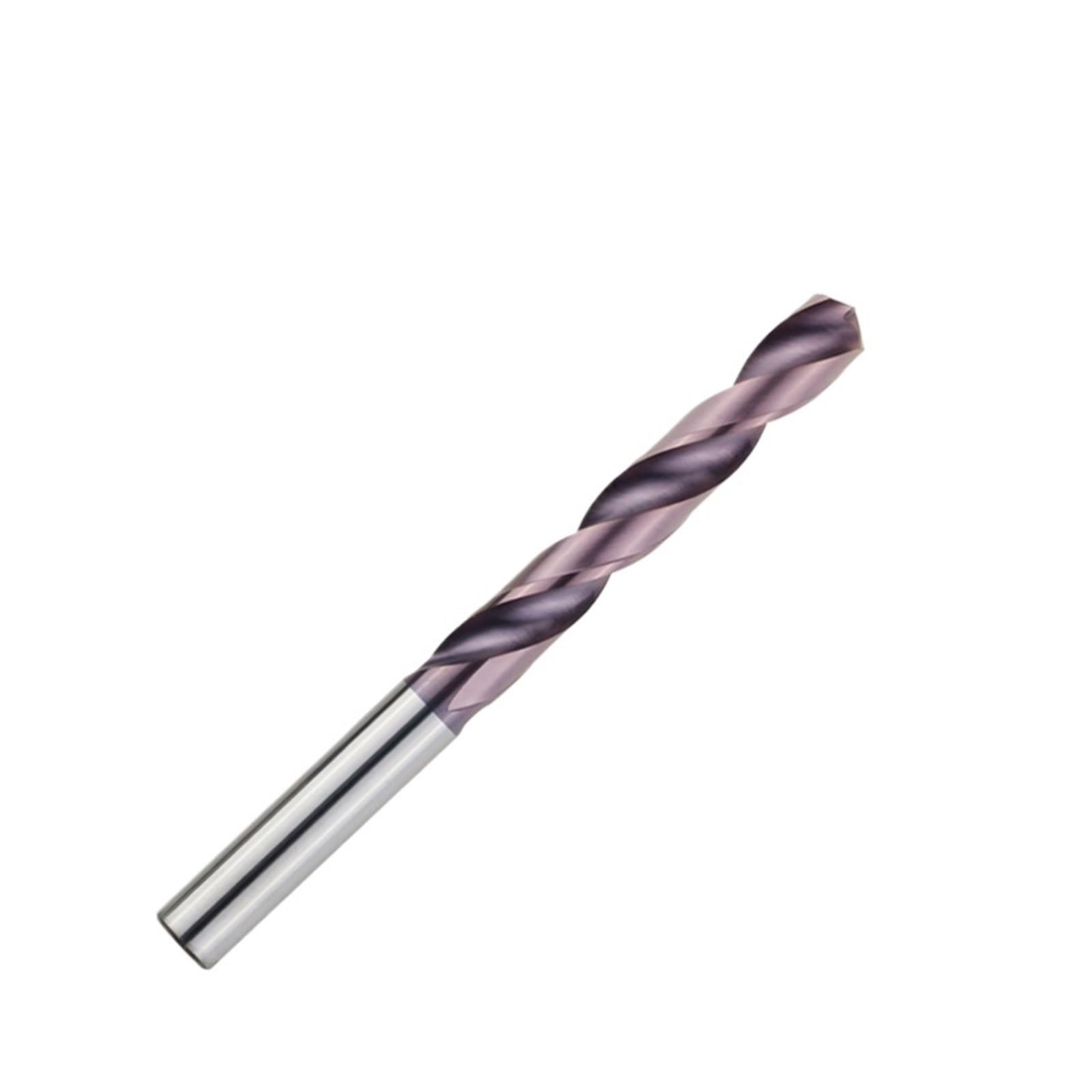 Brocas de carburo sólido HRC65 de 9 mm a 14,9 mm x 100 mm de longitud total, brocas helicoidales for herramientas de acero inoxidable de aleación dura.(9.5mm 1pc)