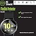 IQShield 6 Pack Screen Protector for Samsung Galaxy Active2 / Active 2 (44mm) LiquidSkin Easy Install Anti-Scratch Ultra Thin Smudge Resistant Anti-Bubble Clear TPU Film