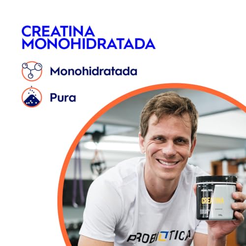 Probiótica Creatina Monohidratada Pura - 300G -