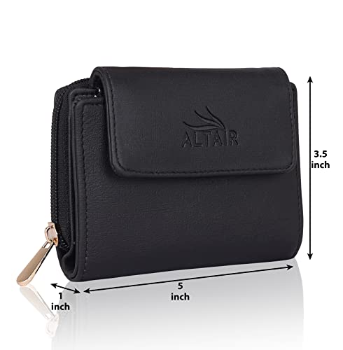 Image of Premium Vegan Leather Women's Wallet | Stylish Durable Clutch Wallet and Lightweight Clutch with Zip Coin Pocket and Card Slot