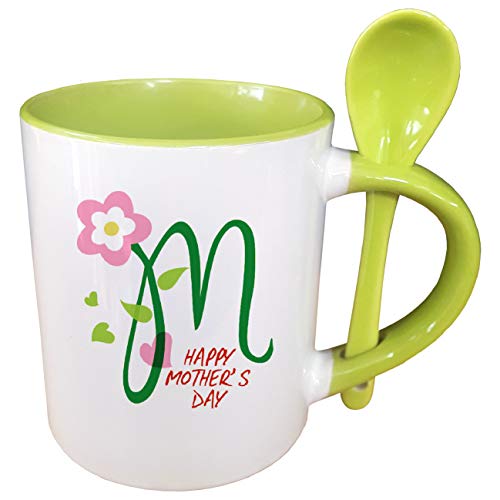 My Custom Style Tazza Verde+cucchiaino#FestaMamma