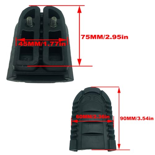 Marchepieds Moto Antidérapant pour TRK 502 Support Pédales Robuste