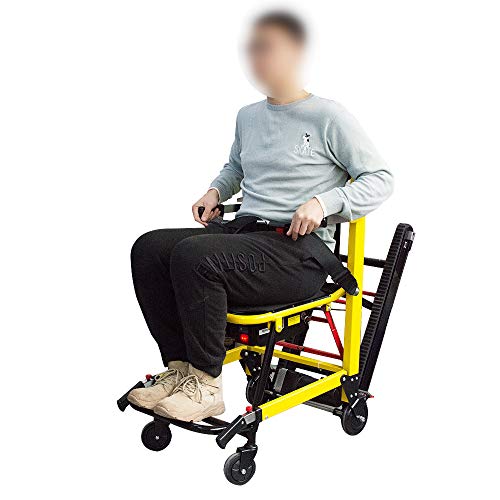Funwill Electric Elderly Stair Lift Chair Motorized Climbing Wheelchair Stair Assist Chair for Elderly