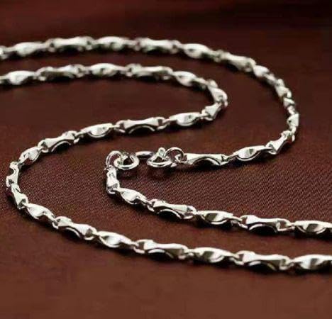 PT950 プラチナスクリューチェーンネックレス739 プラチナネックレス