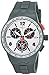 Produktbild Swatch Unisex Erwachsene Chronograph Quarz Uhr mit Silikon Armband SUSG405